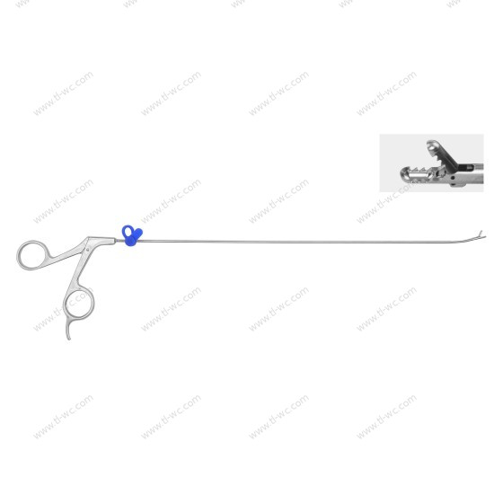 脊柱内窥镜-髓核钳蛇形弹簧钳带齿- 2.5mm x 260mm -0°
